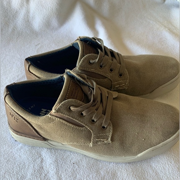 Nunn Bush Smart Scent Mens Slip On Lace Up Shoes Size 8M Tan Casual Comfy - Picture 4 of 7